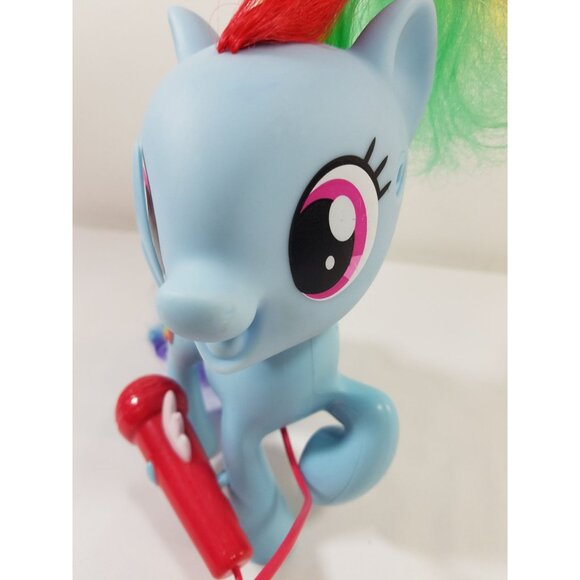 My Little Pony MLP Karaoke Singing Music Rainbow Dash Microphone Works 2017 - Picture 5 of 8